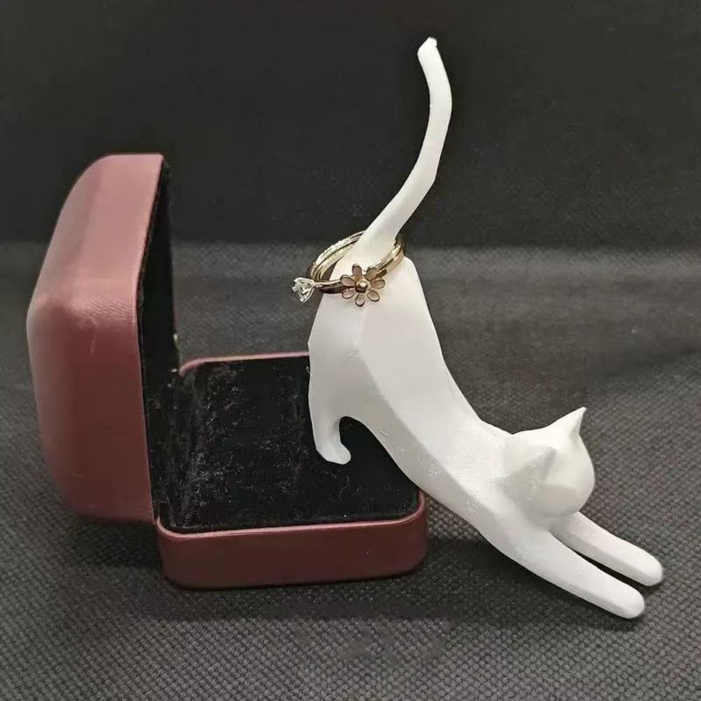 Mini Kitten Ring Storage Rack  – 3D Print Isopropyl Alcohol recenzja i cena