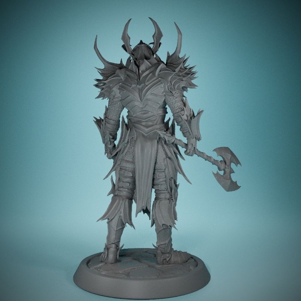 No Wings Demon Knight 3D Print – 3D Printing Chess recenzja i cena