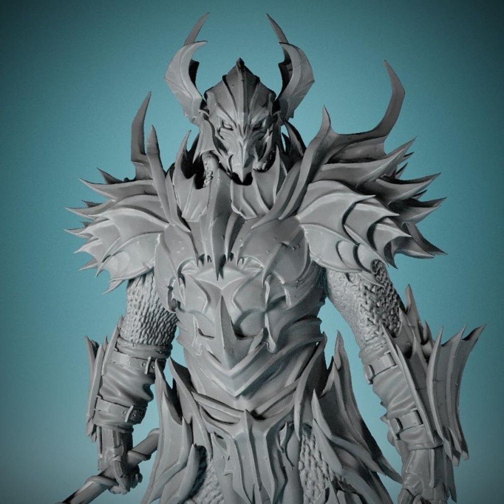 No Wings Demon Knight 3D Print – 3D Printing Chess recenzja i cena