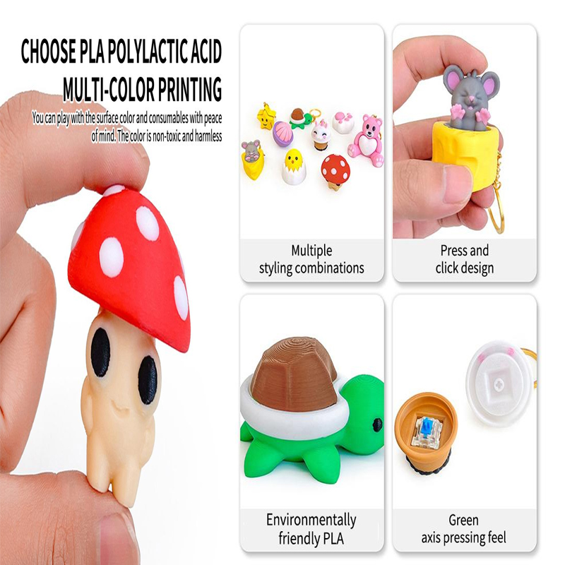 »Mushroom Turtle Keycap Press  – 3D Printing Use recenzja i cena