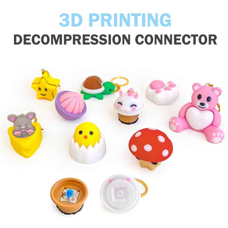»Mushroom Turtle Keycap Press  – 3D Printing Use recenzja i cena