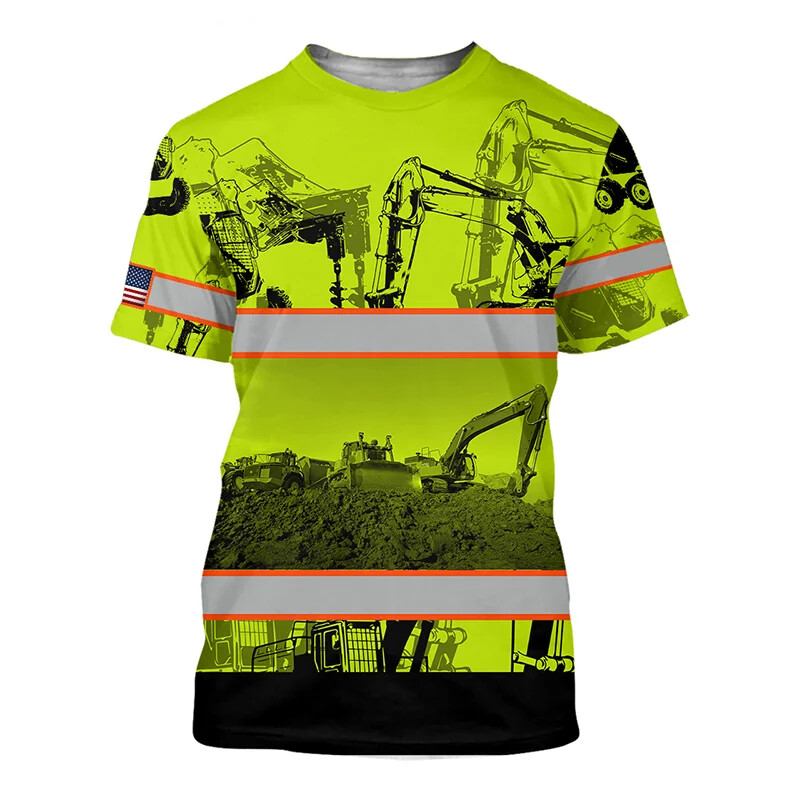 Excavator 3D Print T-shirt For – 3D Printing Nerd recenzja i cena
