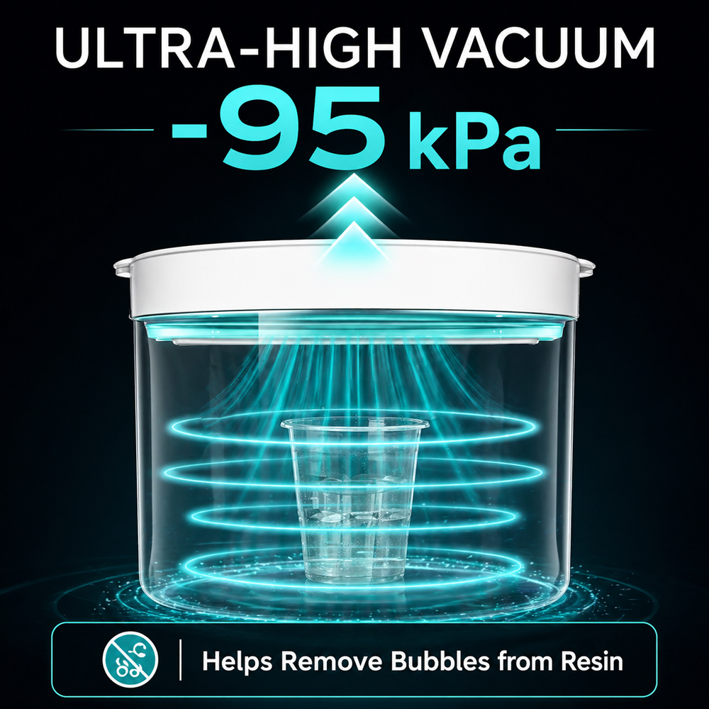 Resin Bubble Removal Machine 9 – 3D Print Isopropyl Alcohol recenzja i cena