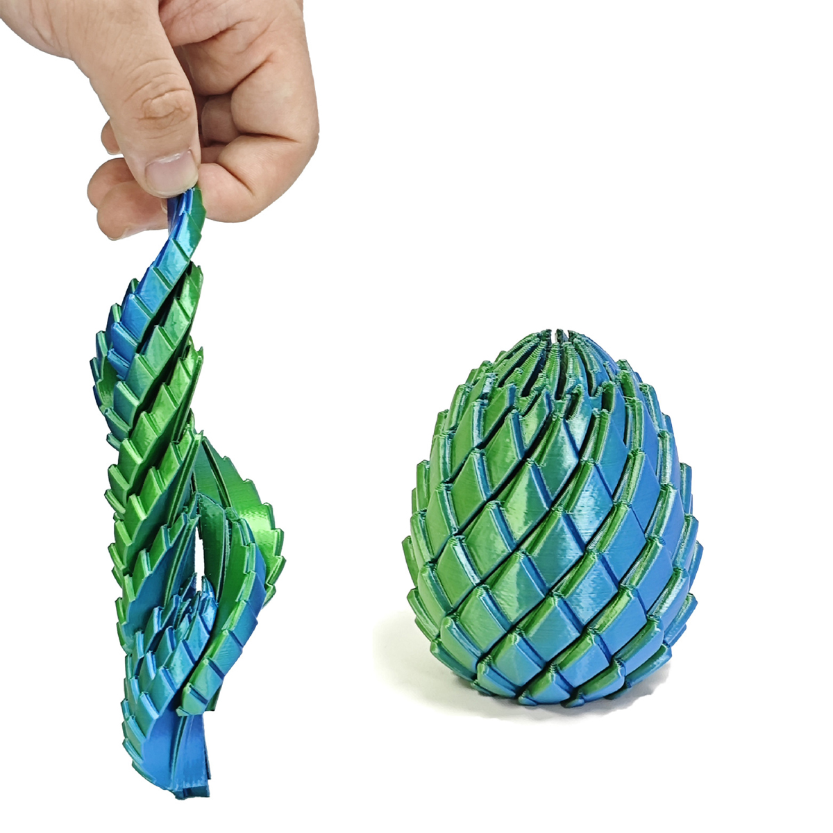 NEW 3D Printed Spiral Fidget D – 3D Printing Egg recenzja i cena
